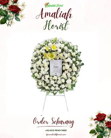 Krans Bunga Duka Labuhan Ratu Pasar